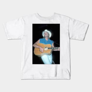 Alan Jackson Photograph Kids T-Shirt